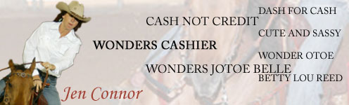 Jen Connor on Wonders Cashier