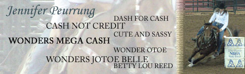 Jennifer Peurrung and Wonders Mega Cash